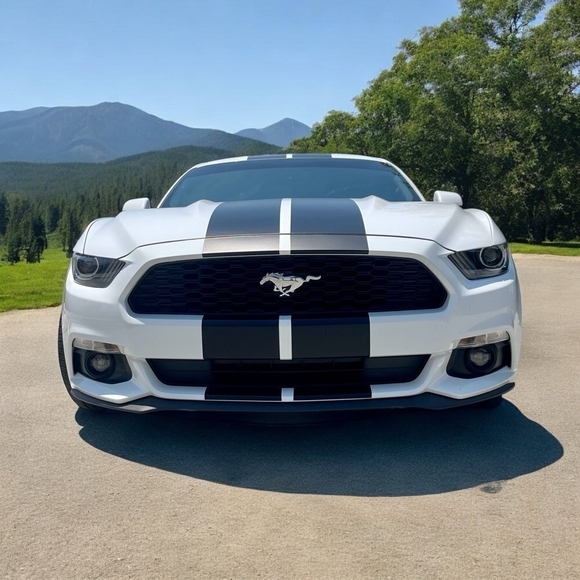 Original ST90 FORD Mustang LED Fog Lights R89VA Lamps Assembly 2015,16,17 Ford M - Picture 1 of 6